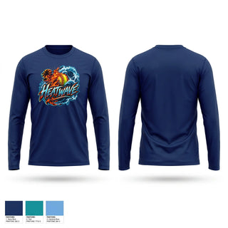 Long Sleeve Performance Shirt, Heatwave, Softball, Teamtime, Team time, sublimation, custom sports apparel, team uniforms, spirit wear, spiritwear, sports uniforms, custom shirts, team store, custom team store, fundraiser sports, apparel fundraiser