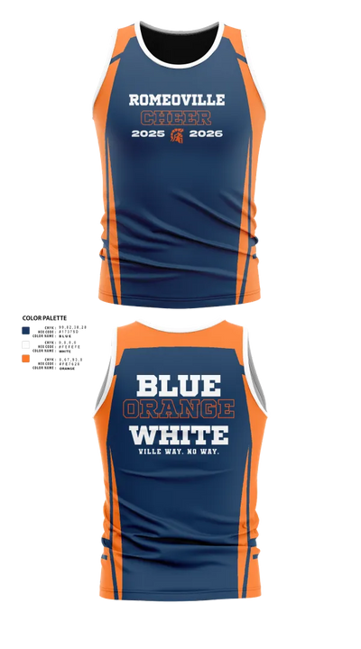 Romeoville Cheer 68931364 Tank Top - 21