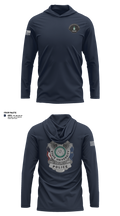 NSU PD Long Sleeve Performance Shirt with hood - 11