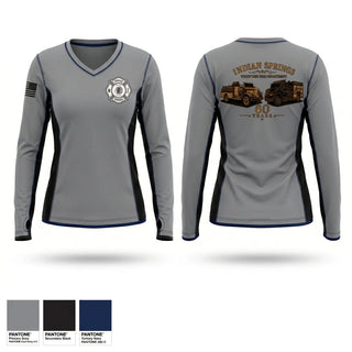 Old School Cotton Feel Shirt, Indian Springs Volunteer Fire Department, Fire Department, Teamtime, Team time, sublimation, custom sports apparel, team uniforms, spirit wear, spiritwear, sports uniforms, custom shirts, team store, custom team store, fundraiser sports, apparel fundraiser
