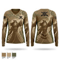 Thunder Women's Long Sleeve V-neck Shirt - 1