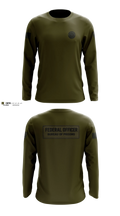 Federal bureau of prions Long Sleeve Performance Shirt - 10