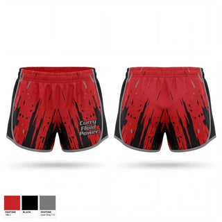 Womens Shorts, Curry Fluid Power, Softball, Teamtime, Team time, sublimation, custom sports apparel, team uniforms, spirit wear, spiritwear, sports uniforms, custom shirts, team store, custom team store, fundraiser sports, apparel fundraiser