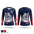 Riverside Junior High School Soccer Women's Long Sleeve V-neck Shirt - 1