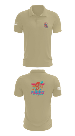 Short Sleeve Performance Polo, , Army, Teamtime, Team time, sublimation, custom sports apparel, team uniforms, spirit wear, spiritwear, sports uniforms, custom shirts, team store, custom team store, fundraiser sports, apparel fundraiser