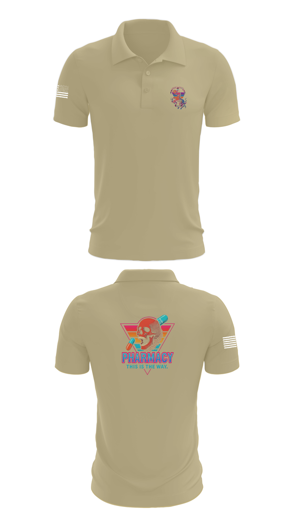 Short Sleeve Performance Polo, , Army, Teamtime, Team time, sublimation, custom sports apparel, team uniforms, spirit wear, spiritwear, sports uniforms, custom shirts, team store, custom team store, fundraiser sports, apparel fundraiser