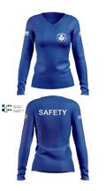 RCSD ROCHESTER NY 52361743 Women's Long Sleeve V-neck Shirt - 2