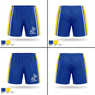 Athletic Shorts With Pockets, St Pete Pelicans, Rugby, Teamtime, Team time, sublimation, custom sports apparel, team uniforms, spirit wear, spiritwear, sports uniforms, custom shirts, team store, custom team store, fundraiser sports, apparel fundraiser