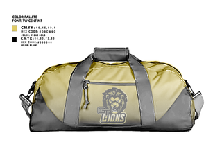 Duffle Bag, Gt lions, , Teamtime, Team time, sublimation, custom sports apparel, team uniforms, spirit wear, spiritwear, sports uniforms, custom shirts, team store, custom team store, fundraiser sports, apparel fundraiser