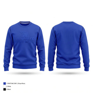 Crew Neck Sweatshirt, Aggies FC, Men's Soccer, Teamtime, Team time, sublimation, custom sports apparel, team uniforms, spirit wear, spiritwear, sports uniforms, custom shirts, team store, custom team store, fundraiser sports, apparel fundraiser