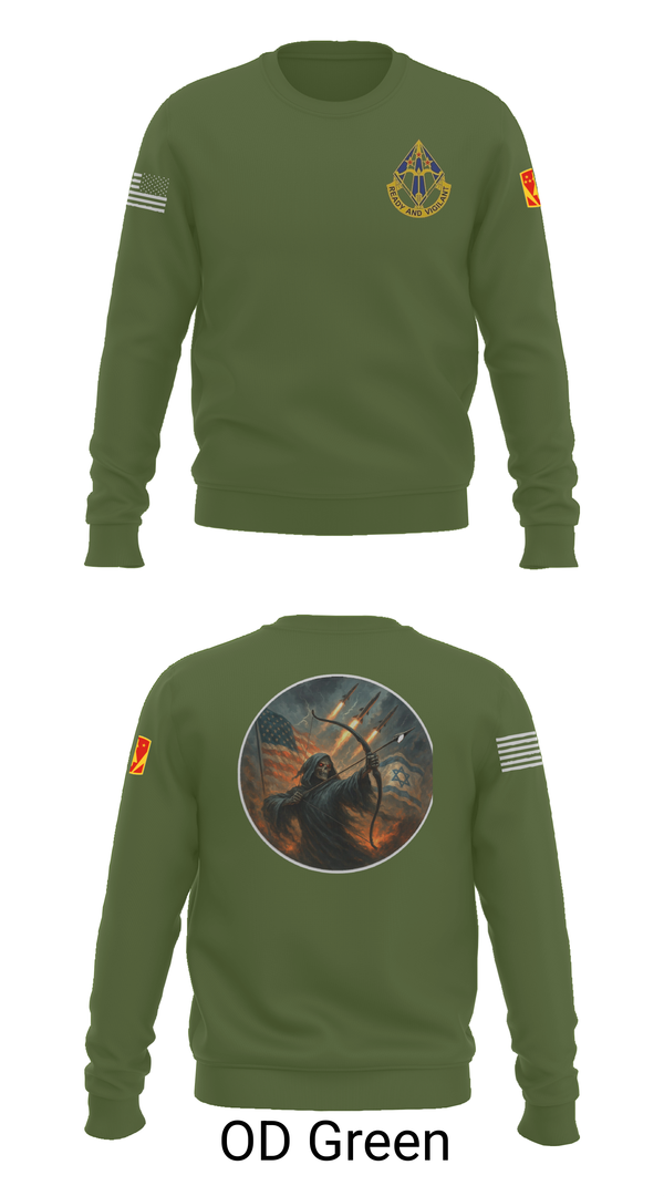 Crew Neck Sweatshirt, HHB, 31st ADA BDE, , Teamtime, Team time, sublimation, custom sports apparel, team uniforms, spirit wear, spiritwear, sports uniforms, custom shirts, team store, custom team store, fundraiser sports, apparel fundraiser