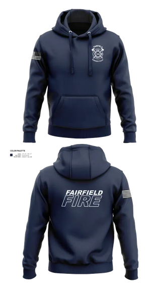 Hoodie, Fairfield Fire Department, Fire Department, Teamtime, Team time, sublimation, custom sports apparel, team uniforms, spirit wear, spiritwear, sports uniforms, custom shirts, team store, custom team store, fundraiser sports, apparel fundraiser