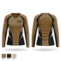 USS Truxtun DDG 103 Women's Long Sleeve V-neck Shirt - 1