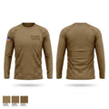 USS NORTH CAROLINA Long Sleeve Performance Shirt - 1