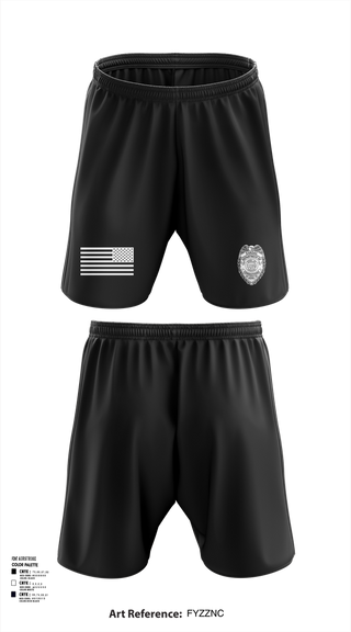 Athletic Shorts With Pockets, KDOC, Police, Teamtime, Team time, sublimation, custom sports apparel, team uniforms, spirit wear, spiritwear, sports uniforms, custom shirts, team store, custom team store, fundraiser sports, apparel fundraiser