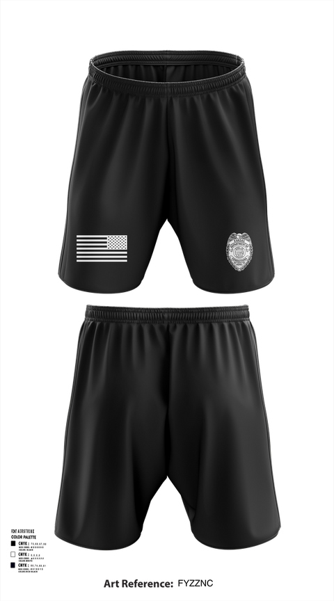 Athletic Shorts With Pockets, KDOC, Police, Teamtime, Team time, sublimation, custom sports apparel, team uniforms, spirit wear, spiritwear, sports uniforms, custom shirts, team store, custom team store, fundraiser sports, apparel fundraiser