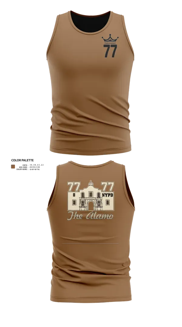 Tank Top, 77 Pct, Police, Teamtime, Team time, sublimation, custom sports apparel, team uniforms, spirit wear, spiritwear, sports uniforms, custom shirts, team store, custom team store, fundraiser sports, apparel fundraiser