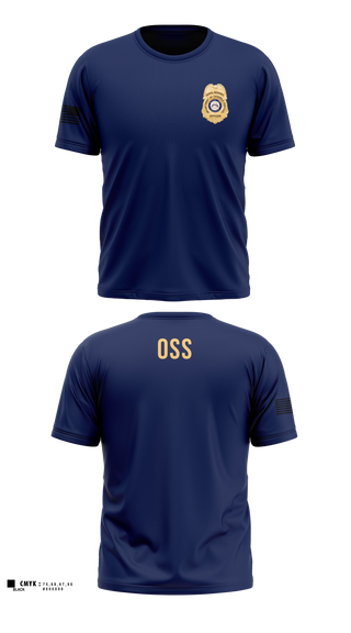 Short Sleeve Performance Shirt, Office of School Safety, Police, Teamtime, Team time, sublimation, custom sports apparel, team uniforms, spirit wear, spiritwear, sports uniforms, custom shirts, team store, custom team store, fundraiser sports, apparel fundraiser