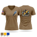 Bravo company Women's Short Sleeve V-neck Shirt - 1
