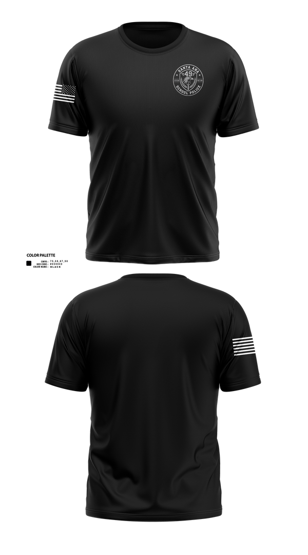 Old School Cotton Feel Shirt, SASPD, Police, Teamtime, Team time, sublimation, custom sports apparel, team uniforms, spirit wear, spiritwear, sports uniforms, custom shirts, team store, custom team store, fundraiser sports, apparel fundraiser