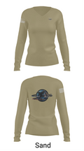 15th MI BN 97323221 Women's Long Sleeve V-neck Shirt - 97