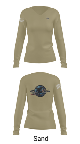 Womens Long Sleeve Vneck Shirt, 15th MI BN, , Teamtime, Team time, sublimation, custom sports apparel, team uniforms, spirit wear, spiritwear, sports uniforms, custom shirts, team store, custom team store, fundraiser sports, apparel fundraiser