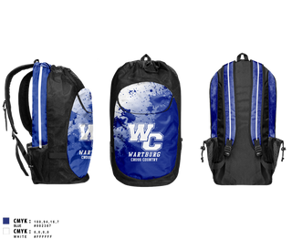 Gear Bag, Wartburg Cross Country, Cross Country, Teamtime, Team time, sublimation, custom sports apparel, team uniforms, spirit wear, spiritwear, sports uniforms, custom shirts, team store, custom team store, fundraiser sports, apparel fundraiser