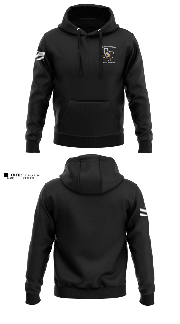 Hoodie, 1st BN, 355th Regiment, Army, Teamtime, Team time, sublimation, custom sports apparel, team uniforms, spirit wear, spiritwear, sports uniforms, custom shirts, team store, custom team store, fundraiser sports, apparel fundraiser