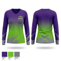 Khaos Elite Women's Long Sleeve V-neck Shirt - 1