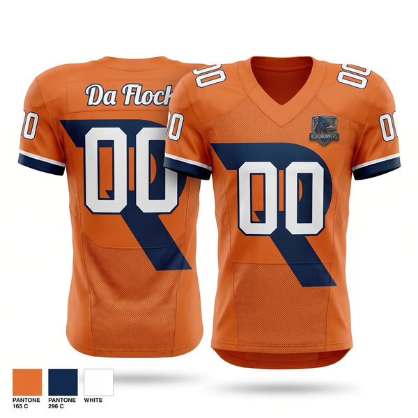 Football Jersey, Roadrunners, , Teamtime, Team time, sublimation, custom sports apparel, team uniforms, spirit wear, spiritwear, sports uniforms, custom shirts, team store, custom team store, fundraiser sports, apparel fundraiser