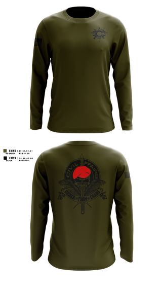 Long Sleeve Performance Shirt, Joint Medical Unit, Army, Teamtime, Team time, sublimation, custom sports apparel, team uniforms, spirit wear, spiritwear, sports uniforms, custom shirts, team store, custom team store, fundraiser sports, apparel fundraiser