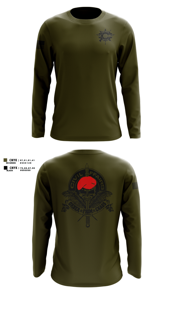 Long Sleeve Performance Shirt, Joint Medical Unit, Army, Teamtime, Team time, sublimation, custom sports apparel, team uniforms, spirit wear, spiritwear, sports uniforms, custom shirts, team store, custom team store, fundraiser sports, apparel fundraiser