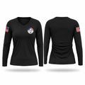 SOJ37 SOCNORTH 6253609 Women's Long Sleeve V-neck Shirt - 1
