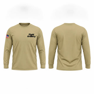 Long Sleeve Performance Shirt, Field Artillery., Army, Teamtime, Team time, sublimation, custom sports apparel, team uniforms, spirit wear, spiritwear, sports uniforms, custom shirts, team store, custom team store, fundraiser sports, apparel fundraiser