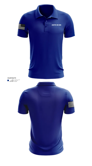 Short Sleeve Performance Polo, 205th MI BN, , Teamtime, Team time, sublimation, custom sports apparel, team uniforms, spirit wear, spiritwear, sports uniforms, custom shirts, team store, custom team store, fundraiser sports, apparel fundraiser