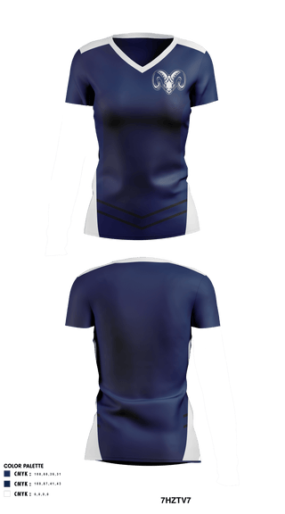 Women's Short Sleeve Vneck Shirt, Rochester Area High School Volleyball, Women's Volleyball, Teamtime, Team time, sublimation, custom sports apparel, team uniforms, spirit wear, spiritwear, sports uniforms, custom shirts, team store, custom team store, fundraiser sports, apparel fundraiser