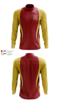 De Anza High School 76692398 Quarter Zip Jacket - 1