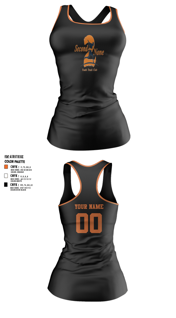 Tank Top, SecondtoNone, Track & Field, Teamtime, Team time, sublimation, custom sports apparel, team uniforms, spirit wear, spiritwear, sports uniforms, custom shirts, team store, custom team store, fundraiser sports, apparel fundraiser