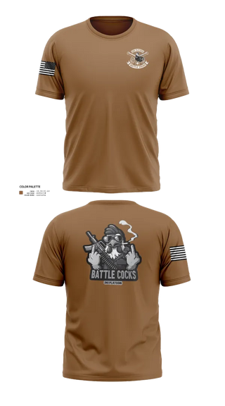 Short Sleeve Performance Shirt, BATTLECOCKS, Boldsteel, 2-32 Far., , Teamtime, Team time, sublimation, custom sports apparel, team uniforms, spirit wear, spiritwear, sports uniforms, custom shirts, team store, custom team store, fundraiser sports, apparel fundraiser