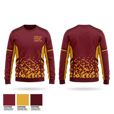 California Prestige University Crew Neck Sweatshirt - 1