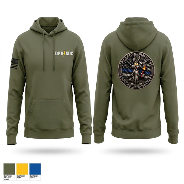 Hoodie, Explosives detection k9 unit, Police, Teamtime, Team time, sublimation, custom sports apparel, team uniforms, spirit wear, spiritwear, sports uniforms, custom shirts, team store, custom team store, fundraiser sports, apparel fundraiser