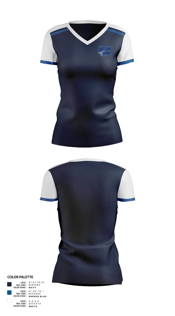Womens Short Sleeve Vneck Shirt, , Spirit Store, Teamtime, Team time, sublimation, custom sports apparel, team uniforms, spirit wear, spiritwear, sports uniforms, custom shirts, team store, custom team store, fundraiser sports, apparel fundraiser
