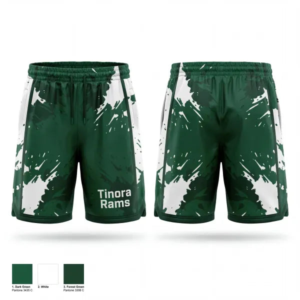 Mens Reversible Basketball Shorts, Tinora Rams, Men's Basketball, Teamtime, Team time, sublimation, custom sports apparel, team uniforms, spirit wear, spiritwear, sports uniforms, custom shirts, team store, custom team store, fundraiser sports, apparel fundraiser