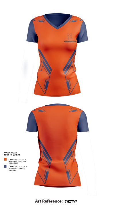 Mountain Lakes Volleyball 60311357 Sleeveless Performance Shirt - 2