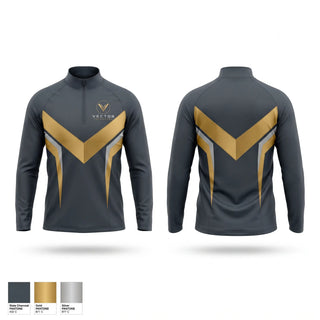 Quarter Zip Jacket, Vector Athletics, Men's Soccer, Teamtime, Team time, sublimation, custom sports apparel, team uniforms, spirit wear, spiritwear, sports uniforms, custom shirts, team store, custom team store, fundraiser sports, apparel fundraiser