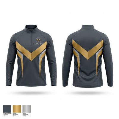 Vector Athletics Quarter Zip Jacket - 1