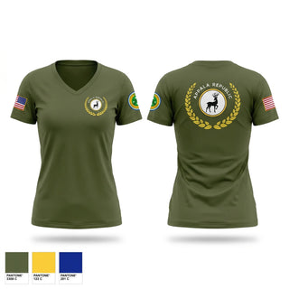 Womens Short Sleeve Vneck Shirt, Appala Republic, Army, Teamtime, Team time, sublimation, custom sports apparel, team uniforms, spirit wear, spiritwear, sports uniforms, custom shirts, team store, custom team store, fundraiser sports, apparel fundraiser