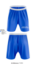 West St John Elementary Rams 70524976 Athletic Shorts With Pockets - 1