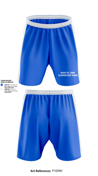 Athletic Shorts With Pockets, West St John Elementary Rams, Softball, Teamtime, Team time, sublimation, custom sports apparel, team uniforms, spirit wear, spiritwear, sports uniforms, custom shirts, team store, custom team store, fundraiser sports, apparel fundraiser