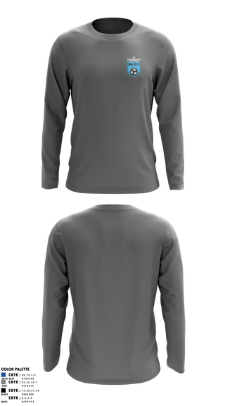 Long Sleeve Performance Shirt, Soda City FC, Men's Soccer, Teamtime, Team time, sublimation, custom sports apparel, team uniforms, spirit wear, spiritwear, sports uniforms, custom shirts, team store, custom team store, fundraiser sports, apparel fundraiser